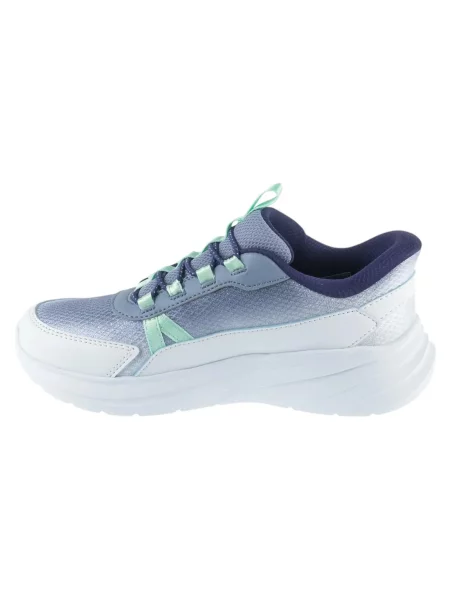 Buty sportowe Sneakersy dziewczęce Slip-ins Wave Sprint niebieskie