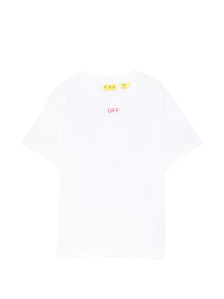 Koszulka dziecięca Off-white biała