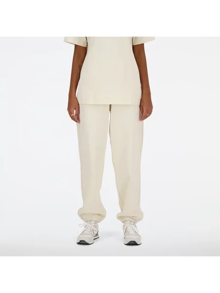Spodnie New Balance – beżowe