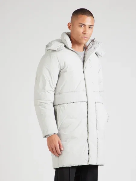 JACK & JONES Zimski plašč JPRCCBOLTON bela siva