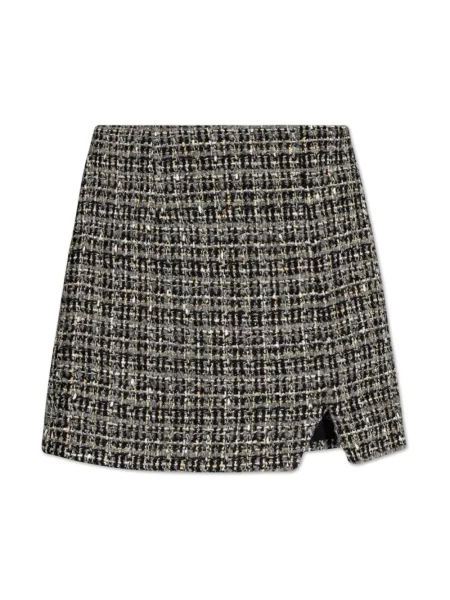 Spódnica Iro tweedowa szara