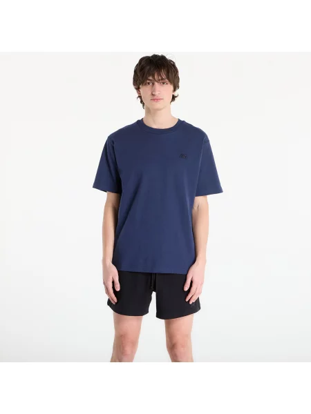 Tricou New Balance Athletics Cotton T-Shirt Navy XXL albastru închis