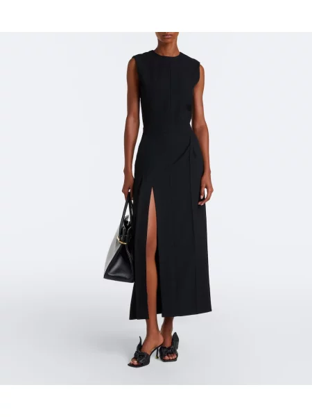 Rochie maxi Givenchy de lână negru
