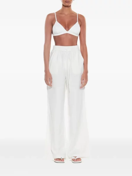 Pantaloni Myra Swim cu cordon alb