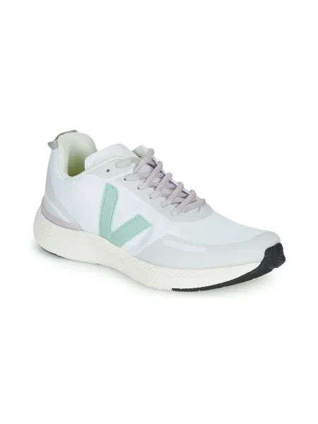 Pantofi Veja din jacard alb