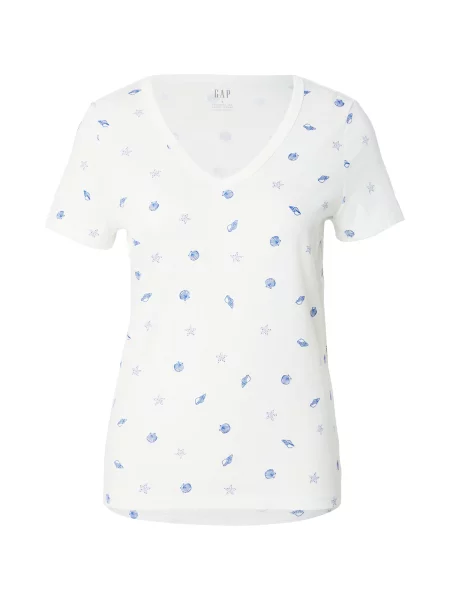 GAP Tricou albastru alb