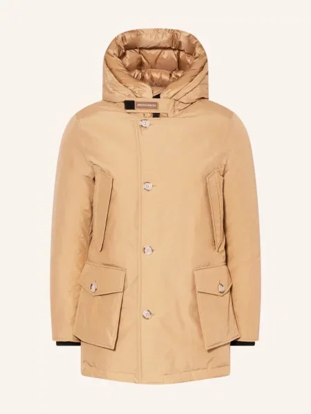 Woolrich Péřová Parka Arctic velbloudí