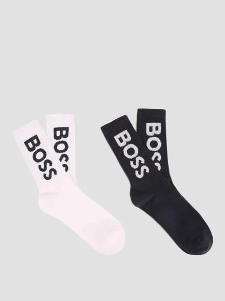 BOSS Kids Набір шкарпеток Для хлопчиків Білий/чорний білі