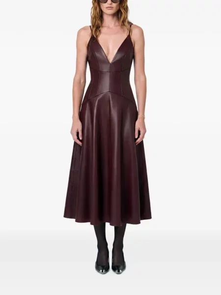 Rochie midi Nicholas roșu