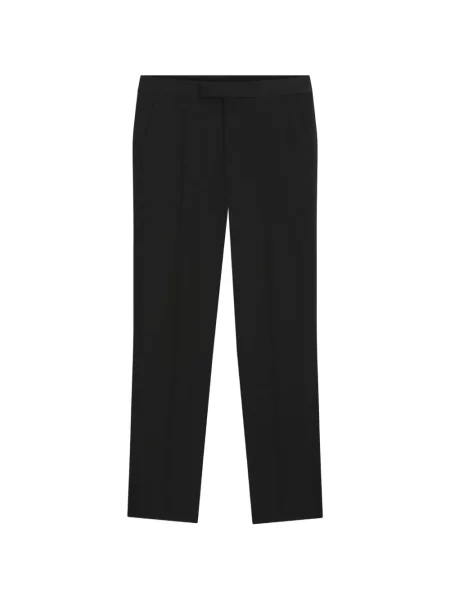 Pantaloni Boss din satin negru