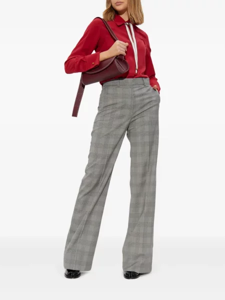 Pantaloni Sportmax de lână gri