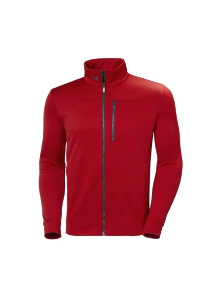 Hanorac crewneck Helly Hansen din fleece roșu