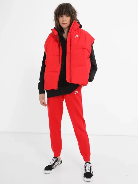 NIKE Жилет Без підкладки червоний