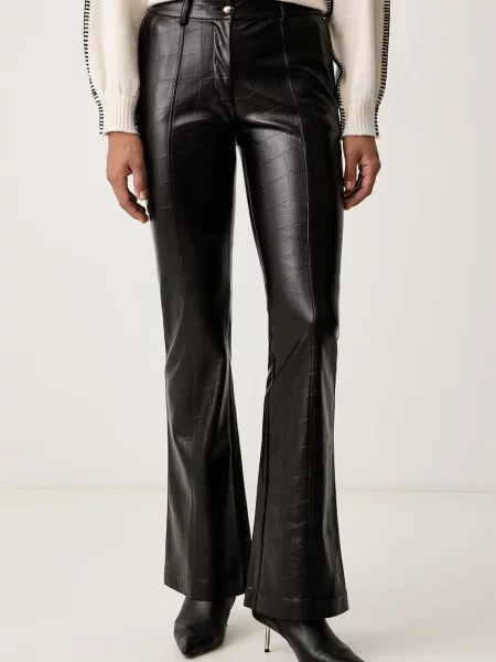 Marciano by Guess pantaloni evazați bell-bottom pentru femei ALESSANDRIA maro