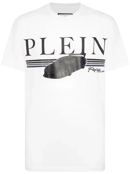 Tricou Philipp Plein alb