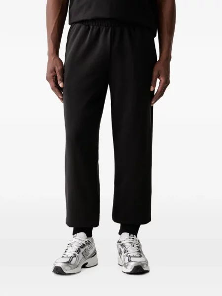 Pantaloni Puma cu imagine alergare negru