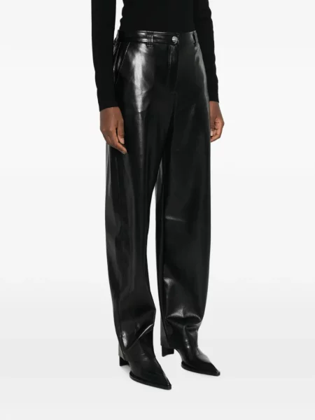 Cu centură pantaloni Pinko negru