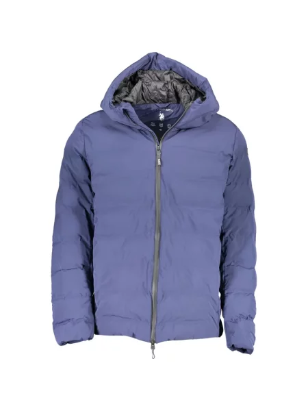 Geacă U.s. Polo Assn. cu glugă albastru