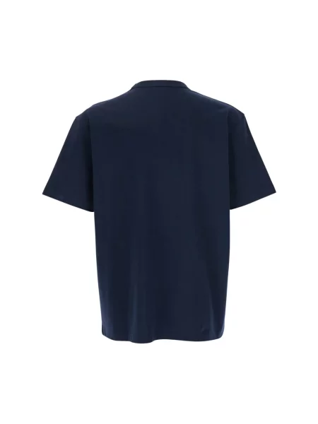 Haftowana koszulka A.p.c. niebieska