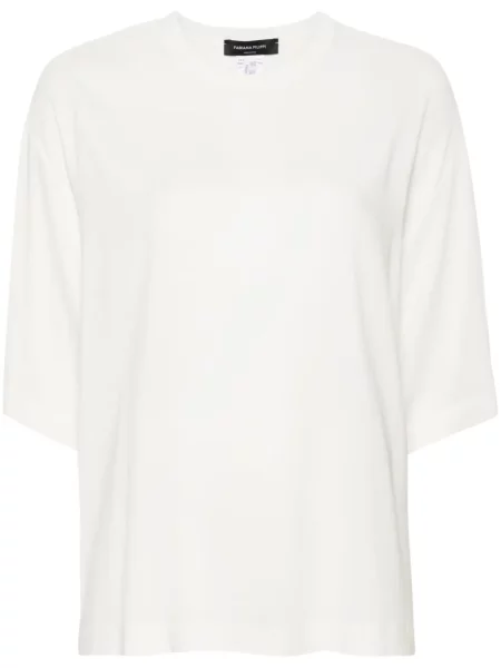 Koszulka Fabiana Filippi szyfonowa biała