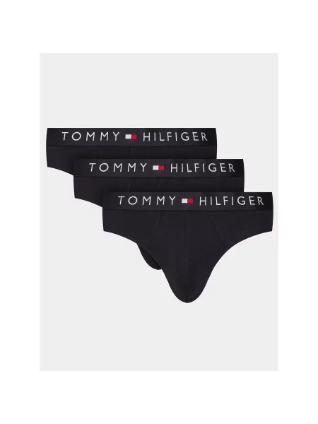 Tommy Hilfiger Underwear Vyriškos kelnaitės tamsiai / raudona / balta mėlyna