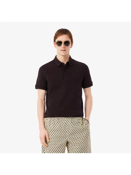 Поло Lacoste коричневое