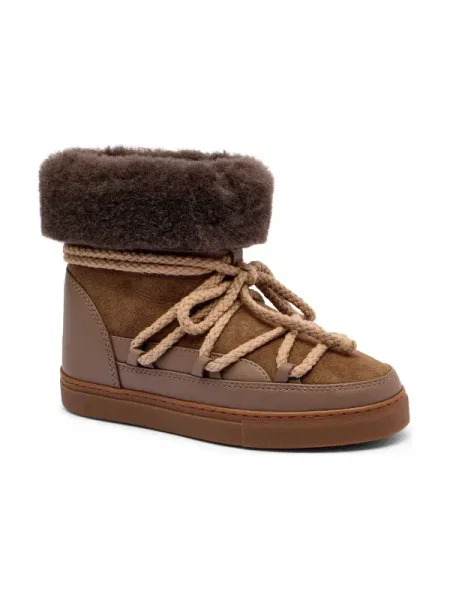 INUIKII Bőr hótaposó CLASSIC HIGH | shearling barna