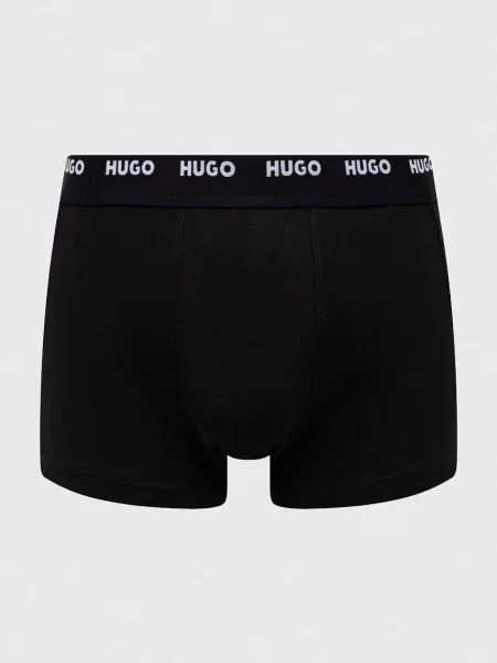 Boxerky HUGO TRUNK FIVE PACK čierna