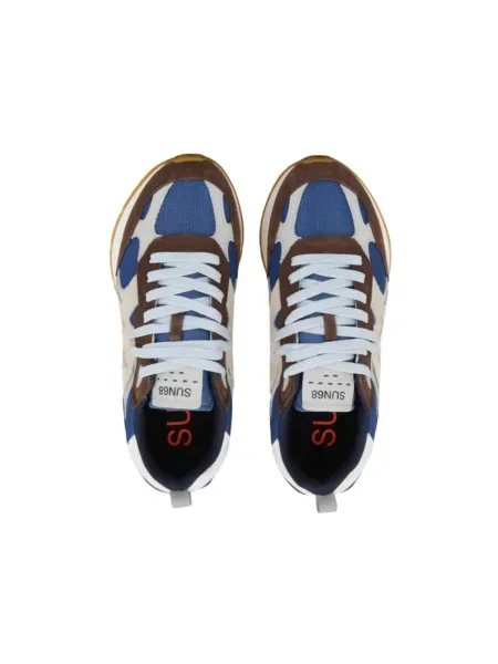 Pantofi Sun68 maro