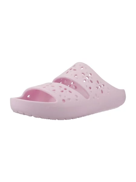 Natikače Crocs s cvjetnim printom ružičasta