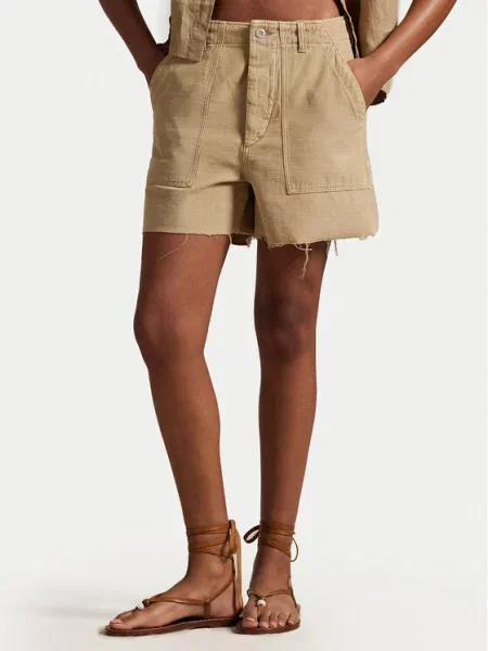 Polo Ralph Lauren Шорти з тканини бежевий