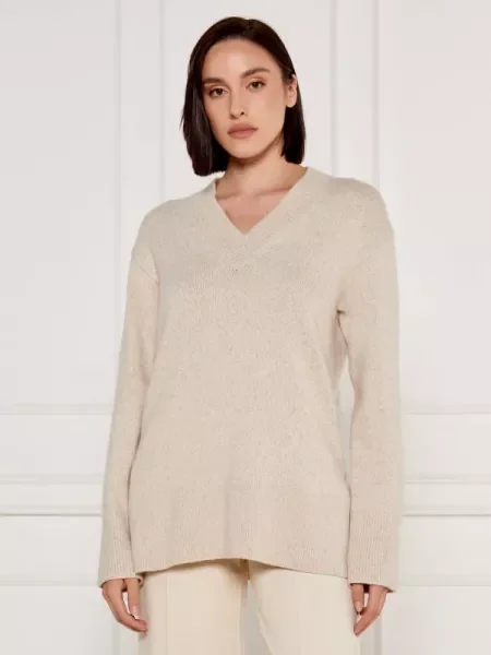 Joop! Pulover cu adaos de lână și cașmir bej