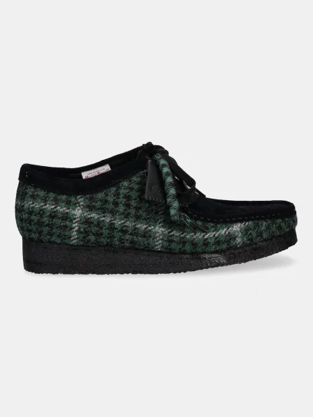 Κλειστά παπούτσια Clarks Originals Wallabee μαύρο