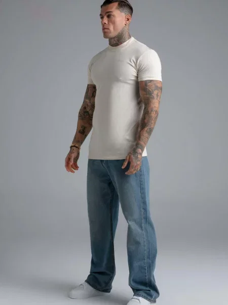 SikSilk Tričko krémová