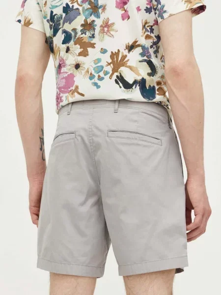 Kraťasy Abercrombie & Fitch šedá