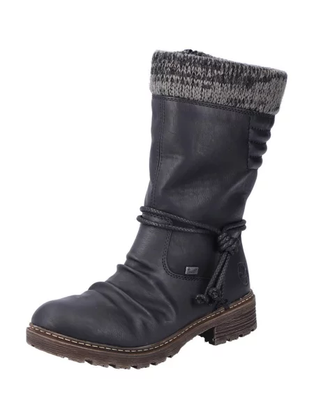 RIEKER Cizme negru