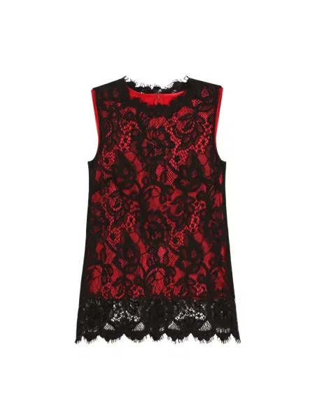 Bluzka Dolce And Gabbana czerwona