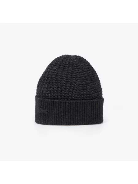 Șapcă Lacoste Knitted Caps Lightning Chine Universal gri