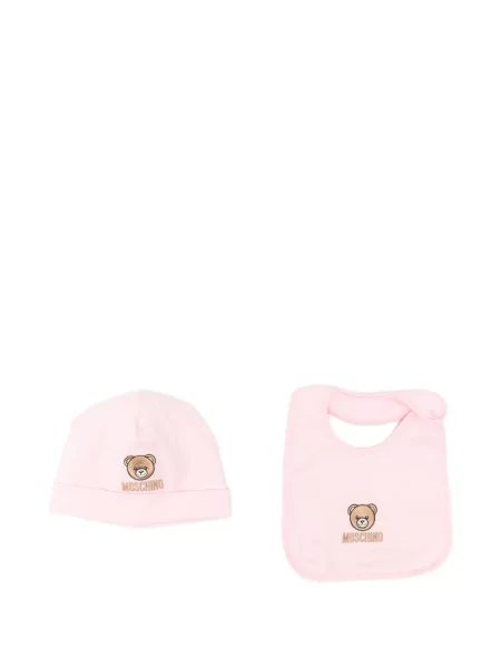 Czapka dziecięca Moschino różowa
