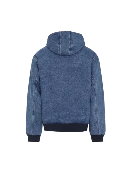 Kurtka Carhartt Wip z kamieniami płócienna czerwona