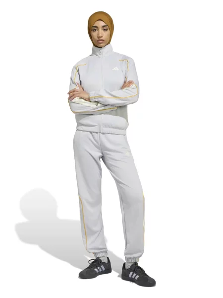 ADIDAS SPORTSWEAR Costum de trening STADIUM galben / gri deschis / murdar alb