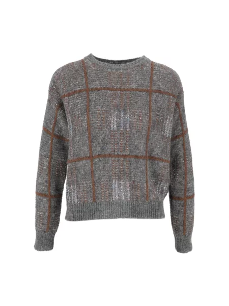Sweter Max Mara Studio szary