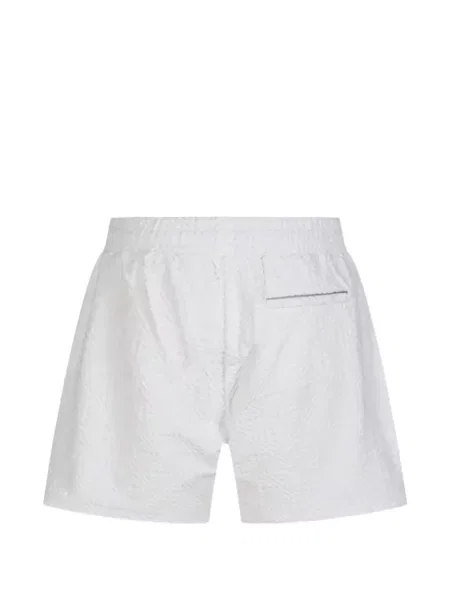 Pantaloni scurți Casablanca din jacard alb