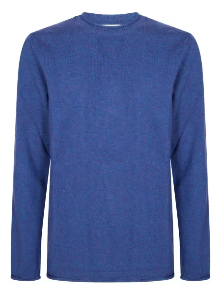 Džemper Comme Des Garçons Shirt s okruglim izrezom plava