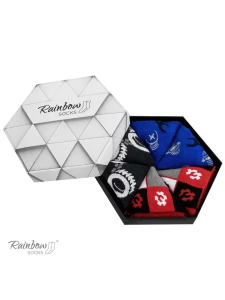 Ciorapi Zooksy/rainbow Socks albastru