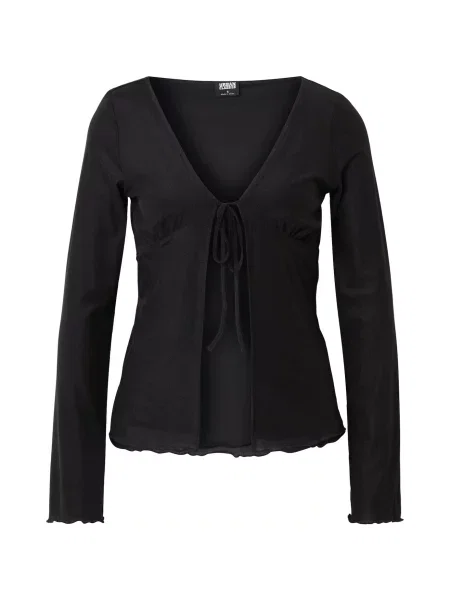 Urban Classics Geacă tricotată negru