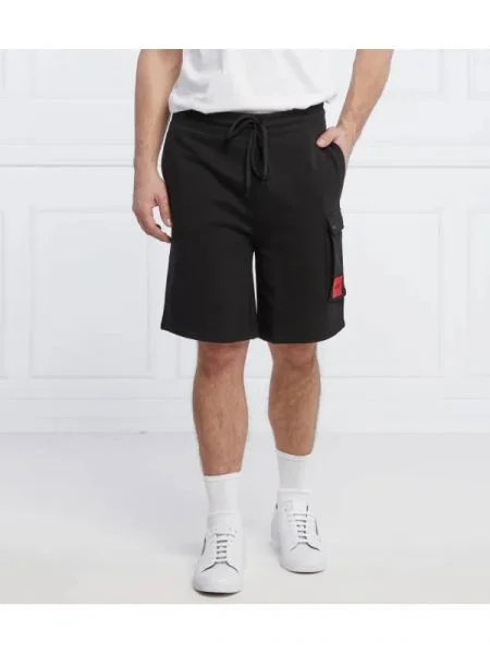 HUGO Pantaloni scurți Dizzi negru