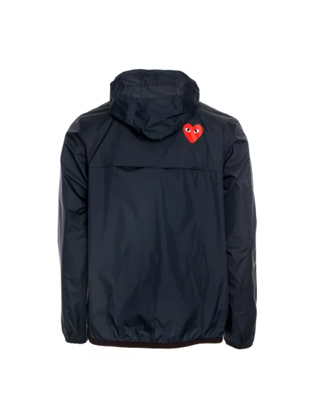 Kurtka Comme Des Garcons Play niebieska