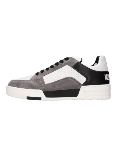 Sneakersy Moschino skórzane