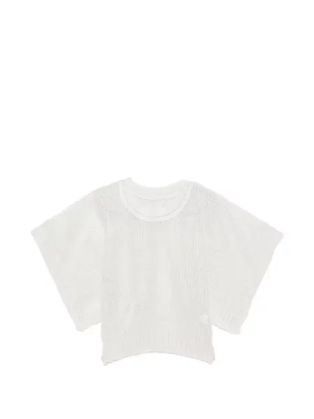 Scurt tricou Issey Miyake de in gri